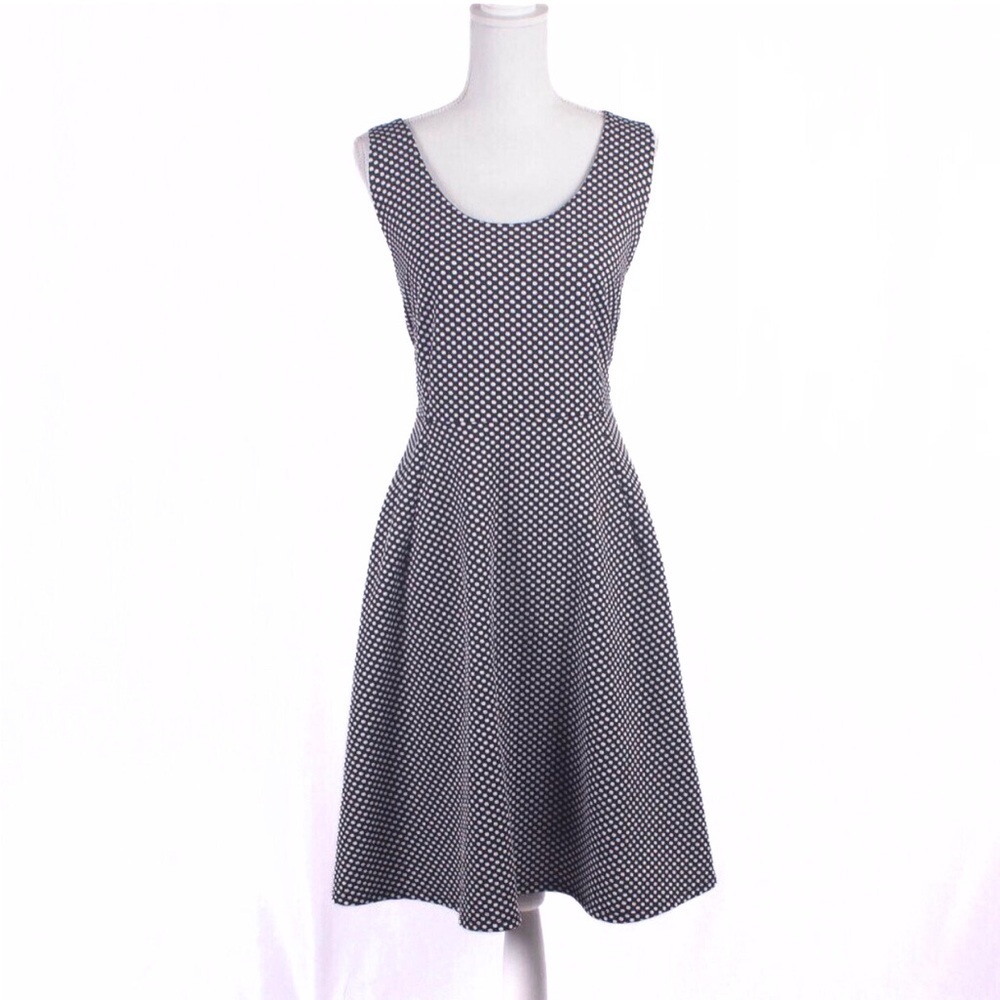 Lane Bryant Black and White Polka Dot Dress